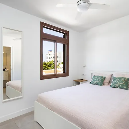 公寓 Home2book Charming Costa Adeje, Pool&terrace 美洲海滩
