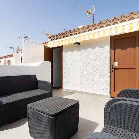 公寓 Home2book Charming Costa Adeje, Pool&terrace 美洲海滩