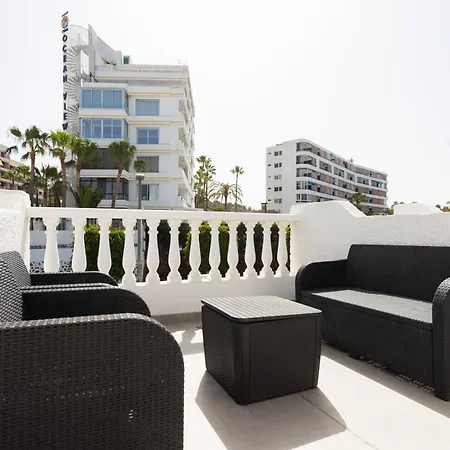 Home2book Charming Costa Adeje, Pool&terrace 美洲海滩