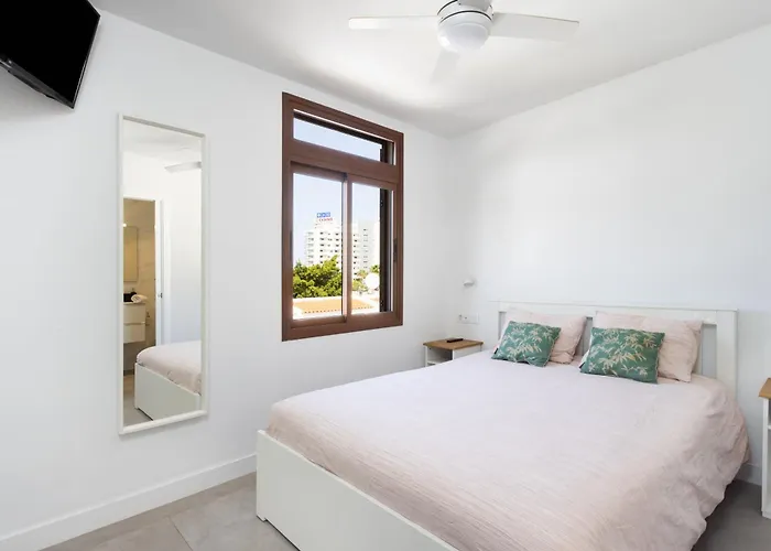 公寓 Home2book Charming Costa Adeje, Pool&terrace 美洲海滩