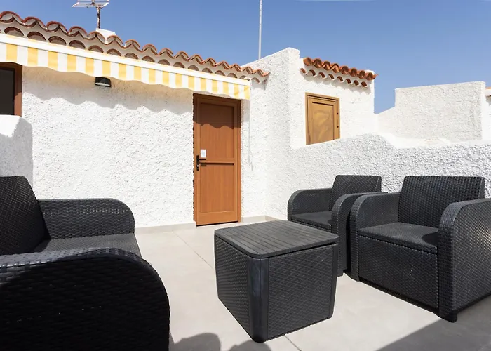 Home2book Charming Costa Adeje, Pool&terrace 美洲海滩